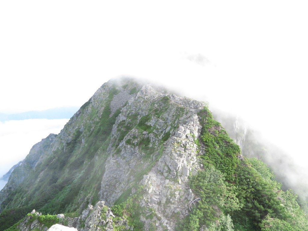 西穂高山～丸山・独標～2日目